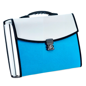 A4 Size School <b>Document</b> <b>Holder</b> Paper Material with Dividers and Colored Flags - Product Image 3