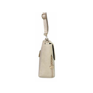 Bolso cruzado estructurado en ante genuino y piel de cocodrilo - Hecho en Italia - Art. 23035 - Product Image 3