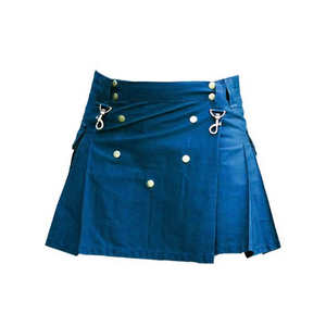 Falda escocesa de tartán nacional escocesa con estilo para mujer, hecha en Pakistán falda escocesa, alta calidad para mujer, precios al por mayor - Product Image 1