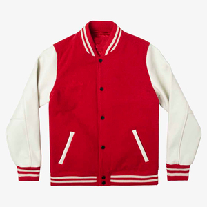 Nueva marca de alta calidad por encargo al por mayor en blanco Varsity chaquetas nueva moda invierno Varsity chaqueta personalizada hombres Letterman chaqueta - Product Image 1