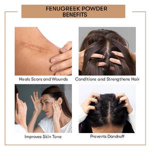 Poudre de Fenugrec Herbacé, Ingrédient Nourrissant - Product Image 3