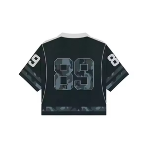 Camisetas de fútbol de malla absorbente de sudor de calidad superior personalizadas de fabricante deportivo para hombres, mujeres y niños - Product Image 3