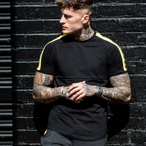 เสื้อยืดสตรีทแวร์ทรงปกติสำหรับผู้ชาย ผ้าแคนวาสหนา 100% คอตตอน ป้องกันรอยยับ แห้งเร็ว ระบายอากาศได้ดี 150gsm ไซส์ใหญ่ - Product Image 4
