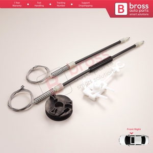 Kit de réparation de lève-vitre électrique BWR798 avant droit pour Albea Siena Palio MK1 171 172 178 1996-2016 4/5 portes 46786202 - Product Image 4