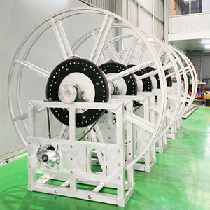 12V 500W Single Wrap 2 <b>Inch</b> Petrol <b>Hose</b> Reel Natural Aluminum Service Equipment with OEM/ODM One Year Warranty - Product Image 1