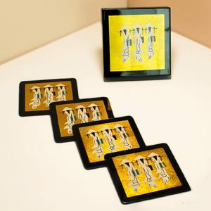 Accesorios para el hogar posavasos lacados de alto brillo superventas posavasos lacados hechos a mano para la venta - Product Image 1