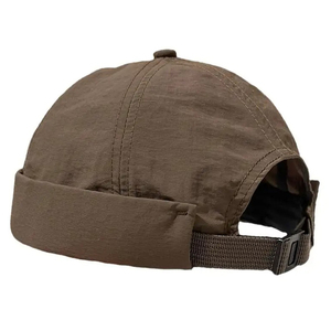 Gorra de Béisbol Unisex Retro Deportiva de Moda, Color Sólido, Logotipo Bordado a Mano en el Panel Izquierdo, Protección Solar para Exteriores, Gorra Versátil Tipo Pico de Pato - Product Image 6