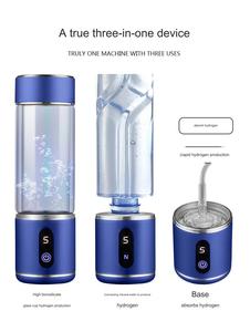 Tasse d'<span class=keywords><strong>eau</strong></span> riche en hydrogène oxygène H2 dispositif d'inhalation bouteille d'<span class=keywords><strong>eau</strong></span> SPE PEM double chambre fabricant tasse d'<span class=keywords><strong>eau</strong></span> de soins de santé - Product Image 4