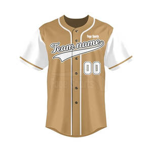 Vêtements de sport réversibles en gros Maillot de baseball 100% polyester Design personnalisé Maillot de baseball - Product Image 2