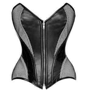 Corset gainant pour femme en cuir véritable moderne, respirant et confortable pour les grandes tailles, style quotidien, veste pour homme 2026 - Product Image 1