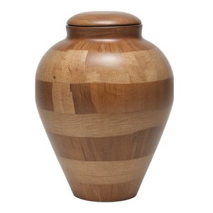 Compre urnas de cremación de calidad superior con urnas de cremación de diseño único hechas de madera maciza para usos funerarios - Product Image 5