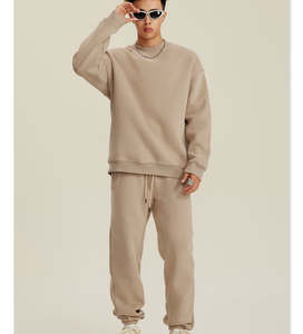 Trajes Deportivos de Verano Unisex de Algodón 100% Ecológicos para Hombre, Diseño OEM 2026 - Product Image 1