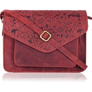 Petit sac à bandoulière en cuir de vachette pour femme, sac à main souple à usage quotidien - Product Image 3