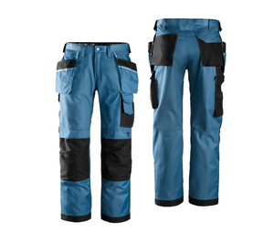 <b>Mens</b> Casual Straight Long <b>Work</b> Wear <b>Trousers</b> Leisure Pants Outdoor Hiking Camping Multi Pockets <b>Trouser</b> - Product Image 2
