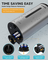 Distributeur automatique de savon écologique pour hôtels AK1205FA en acier inoxydable grande capacité pour mousse, idéal pour les toilettes à fort trafic