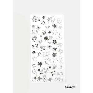 Hoja de Pegatinas de Artículos Clave de la Galaxia de A3shop, Papel Impreso de PVC/Vinilo, Calcomanías Decorativas para Álbumes de Recortes, Material de Vinilo - Product Image 6