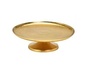 Support à gâteau en aluminium de haute qualité au design unique Outils de gâteau décoratifs plaqués or à 2 niveaux Support à gâteau de meilleure qualité - Product Image 4