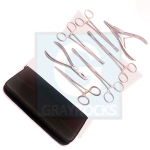 ชุดเครื่องมือเจาะร่างกายทำจากสเตนเลสสตีล - Product Image 2