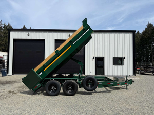 Compre Remolque Agrícola Basculante para Tractor de Jardín, Remolque Agrícola de 7X14 con Certificación CE, Precio Económico Personalizado - Product Image 2