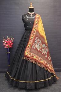 Calidad superior totalmente cosido indio paquistaní Lehenga Choli para mujeres precio al por mayor de La India - Product Image 5