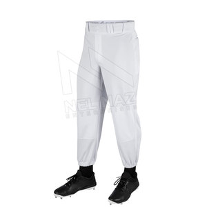 Pantalons de baseball unis pour hommes Pantalons de baseball à séchage rapide pour adultes Vêtements de sport Modèles personnalisés Impression logo personnalisé - Product Image 1