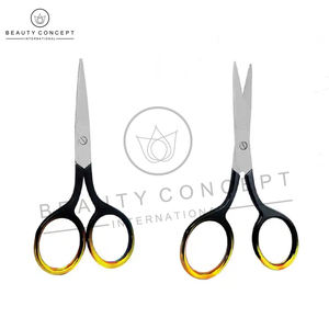 Tijera para cutículas de acero inoxidable de forma curva, concepto de belleza de buena venta, producto internacional, tijeras rectas sostenibles - Product Image 4