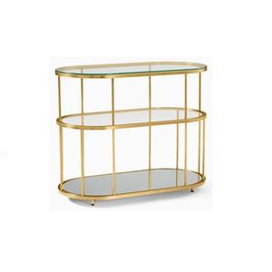 Mesa de café de lujo, artículo de artesanía india, buena calidad, recién llegado, muebles modernos, diseño único, carrito de barra de Metal hecho a mano - Product Image 1