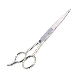 Tijeras de peluquero de acero inoxidable templado con hielo profesional de 7,5 pulgadas, tijeras de corte de pelo multiusos, herramientas de estilismo de precisión - Product Image 1