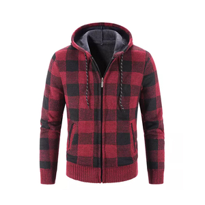 Sudadera con capucha de algodón y poliéster para hombre, prenda deportiva masculina de gran tamaño, colorida, con cremallera, diseño personalizado, venta al por mayor - Product Image 5
