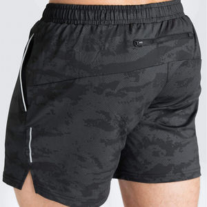 Custom Logo <b>Men's</b> Sports Activewear Gym <b>Shorts</b> Sustainable Split Hem <b>5</b> <b>Inch</b> <b>Inseam</b> Workout Athletic Waistband Sustainable Design - Product Image 5