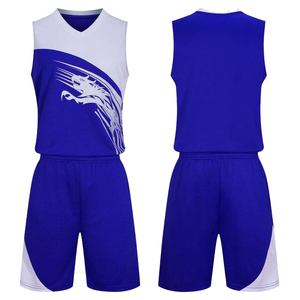 Conjunto de Uniforme de Baloncesto Unisex, Transpirable, con Logotipo Personalizado por Sublimación, Kit de Entrenamiento, Tallas Grandes, Venta al Por Mayor para Verano - Product Image 4