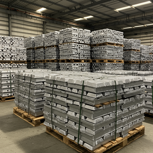 Lingot d'aluminium pur avec une qualité métallique élevée offrant un soutien de construction fiable pour le traitement en usine - Product Image 4