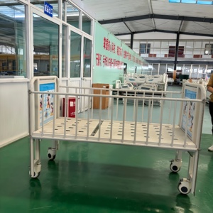 <span class=keywords><strong>Lit</strong></span> médical pédiatrique manuel à deux fonctions, qualité supérieure, <span class=keywords><strong>prix</strong></span> usine, pour soins aux enfants en milieu hospitalier - Product Image 4