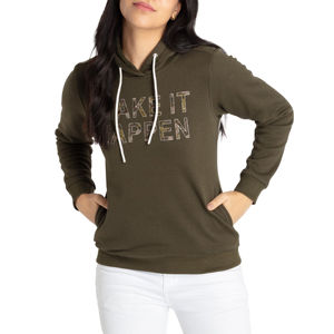 Sudaderas con Capucha Unisex de Última Moda para Mujer, Personalizadas, de Corte Regular, Tallas Grandes, Tejido de Spandex/Algodón, Ecológicas, con Cierre Frontal - Product Image 1