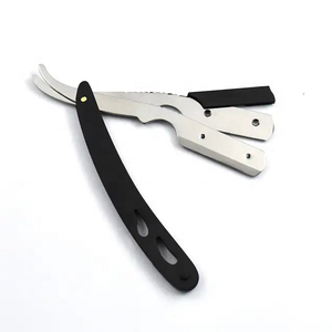 Kit de tijeras de corte de pelo de peluquero de salón profesional al por mayor diseño de moda con mango de acero Punta de hoja afilada suministro de belleza - Product Image 4