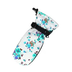 Gants de ski en cuir de haute qualité, vente en gros de mitaines de snowboard d'hiver imperméables et coupe-vent personnalisées, main de ski à bas prix - Product Image 2