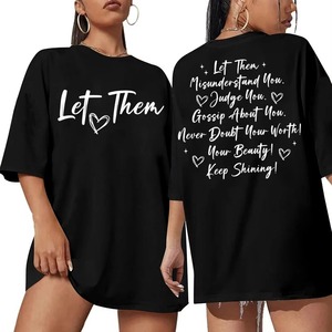 Customize New Summer O-<b>Neck</b> Women's <b>Shirt</b> Oversized Breathable Printed <b>T</b>-<b>Shirts</b> <b>High</b> Quality Quick-Dry Cotton <b>Shirts</b> - Product Image 3