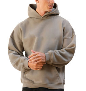 Pulls à capuche taupe élégants pour hommes, nouvelle arrivée, vente chaude, style unique, respirants, en meilleur matériau - Product Image 5