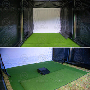 Recinto inflable del Simulador del <span class=keywords><strong>golf</strong></span> del PVC con la pantalla comercial interior al aire libre-4m x 4m - Product Image 6