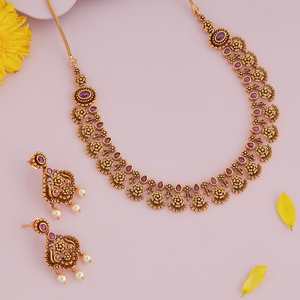 Antique <b>Necklace</b> 184567 Elegant and Timeless for Wedding Occasions - Product Image 2