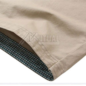 Shorts décontractés basiques pour hommes de couleur unie faciles à assortir à n'importe quel t-shirt ou polo - Product Image 4