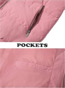 Blouson aviateur matelassé d'hiver pour homme grande taille avec fermeture éclair complète en fourrure de mouton respirant et coupe-vent chaud pour le travail décontracté et athlétique - Product Image 4