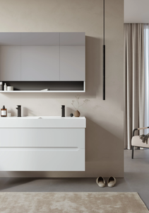 Mueble de tocador Malta de alta calidad con lavabo de cerámica - Product Image 3