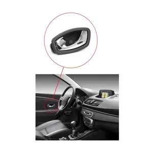 Poignée d'ouverture intérieure chromée côté gauche pour Renault Fluence & Clio 4 portes - 826733790R - Product Image 2