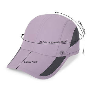 หมวกตาข่ายผ้าฝ้ายแบบเรียบ ปักโลโก้ได้ตามสั่ง สำหรับทุกเพศ ขายส่ง คุณภาพสูง เหมาะสำหรับใส่ลำลองและเล่นกอล์ฟ - Product Image 2