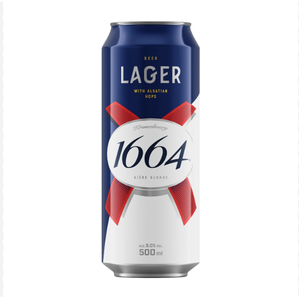 Cerveza Kronenbourg 1664 Blanca de la Mejor Calidad, Latas y Botellas de 330 ml y 500 ml, Paquete de 24, Proveedor de Precio al por Mayor de Francia - Product Image 1