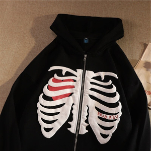 Women's Casual Winter Pullover Long Sleeve Hooded Sweatshirt Eco-Friendly Breathable Fleece Knitted Washed Front Logo Couple - Product Image 1
