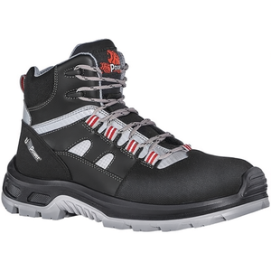 Chaussures de sécurité Cross Safety Boots Taille 43 W.11 Noir/Gris/Rouge S3S FO SR Conformes à la norme EN ISO 20345:2022 - Product Image 2