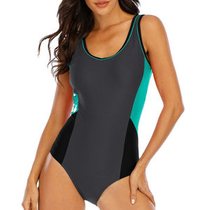 กางเกงว่ายน้ำผู้หญิงขายส่ง OEM กำลังเป็นที่นิยม ปี 2026 ยืดได้ 4 ทิศทาง เอวยางยืด โพลีเอสเตอร์/ไนลอน ระบายอากาศ แห้งเร็ว เอวต่ำ - Product Image 1