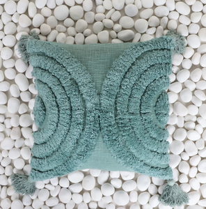 Elegant and BeautifulCushion Cover Handmade Cotton Tufted Textured <b>Pillow</b> CaseHome Decor Item - Product Image 2